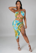 Load image into Gallery viewer, Island Blues Skirt Set
