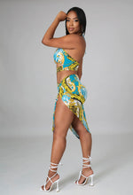 Load image into Gallery viewer, Island Blues Skirt Set
