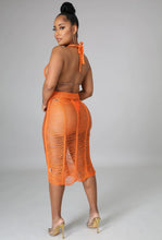 Carregar imagem no visualizador da galeria, Shimmy Cover Up (Orange )
