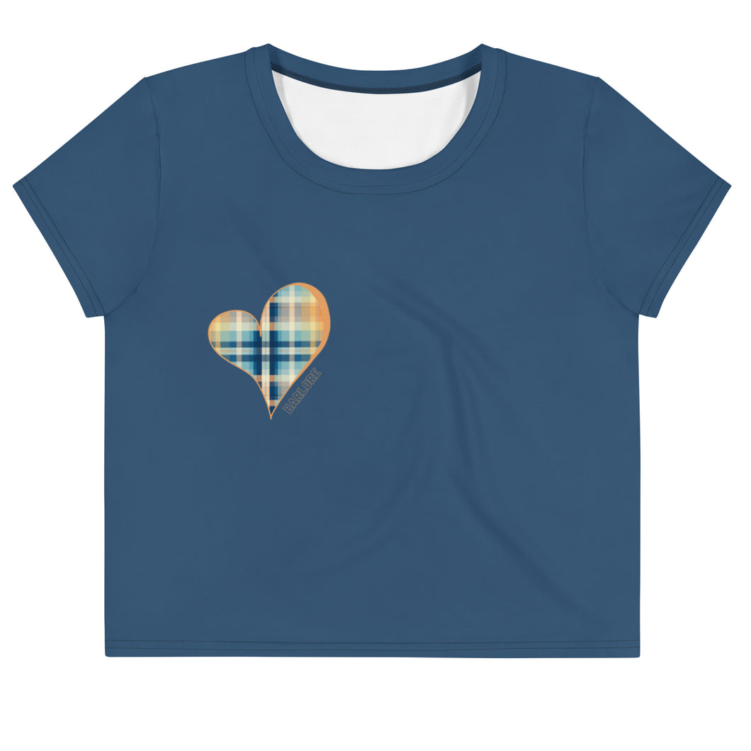 Over The Heart Top (Navy)