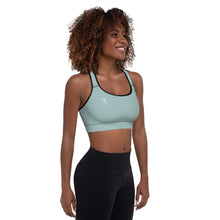Load image into Gallery viewer, Logo Print Sports Bra

